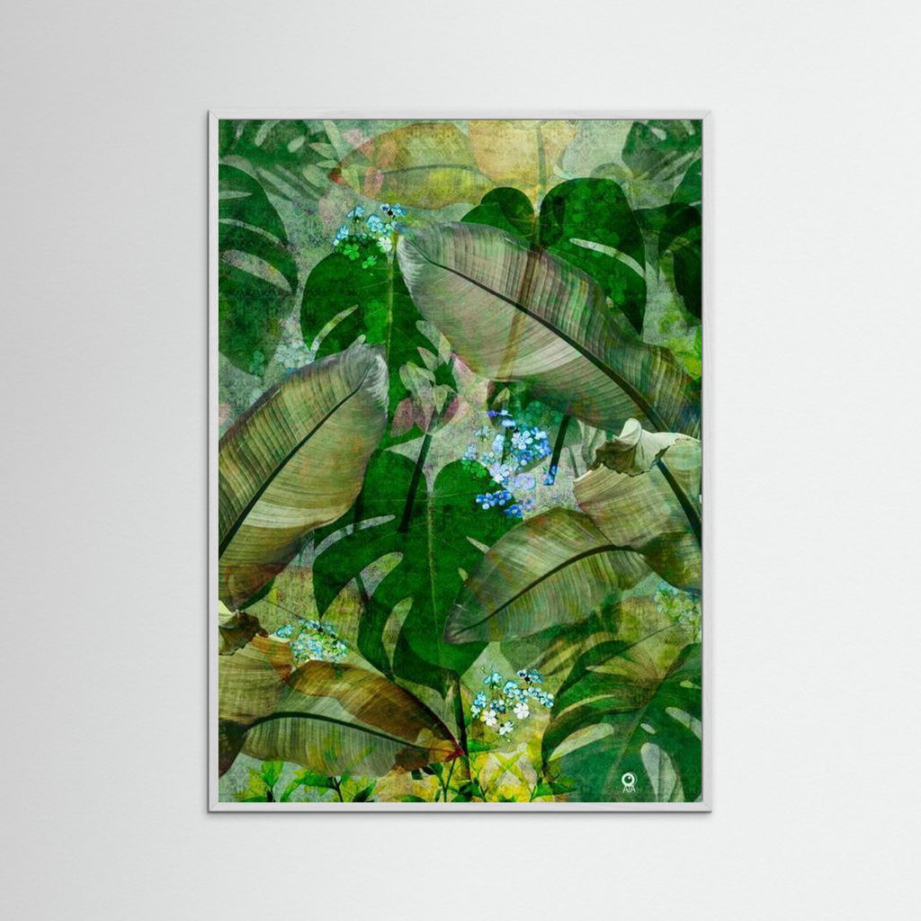 Tropical Leaves Art Print by ATADesigns