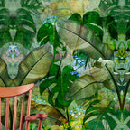 Tropical Leaves Mural