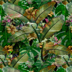 Tropical Leaves Drop 2 Wallpaper