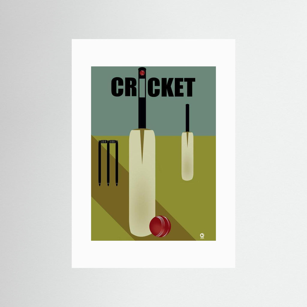 Cricket Sport Art Print