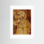 No Messin da Hound All Things British Art Print by ATADesigns