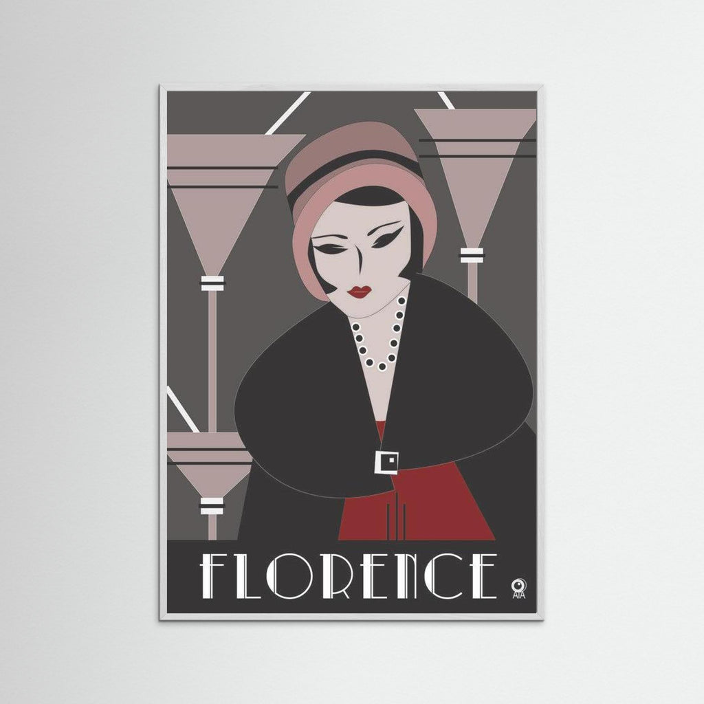 Florence Art Deco Art Print