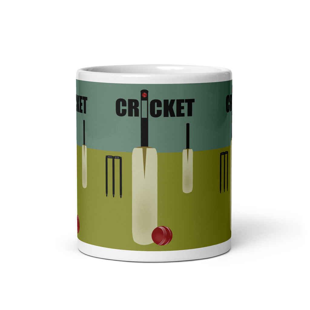 Cricket Sport Mug by ATADesigns