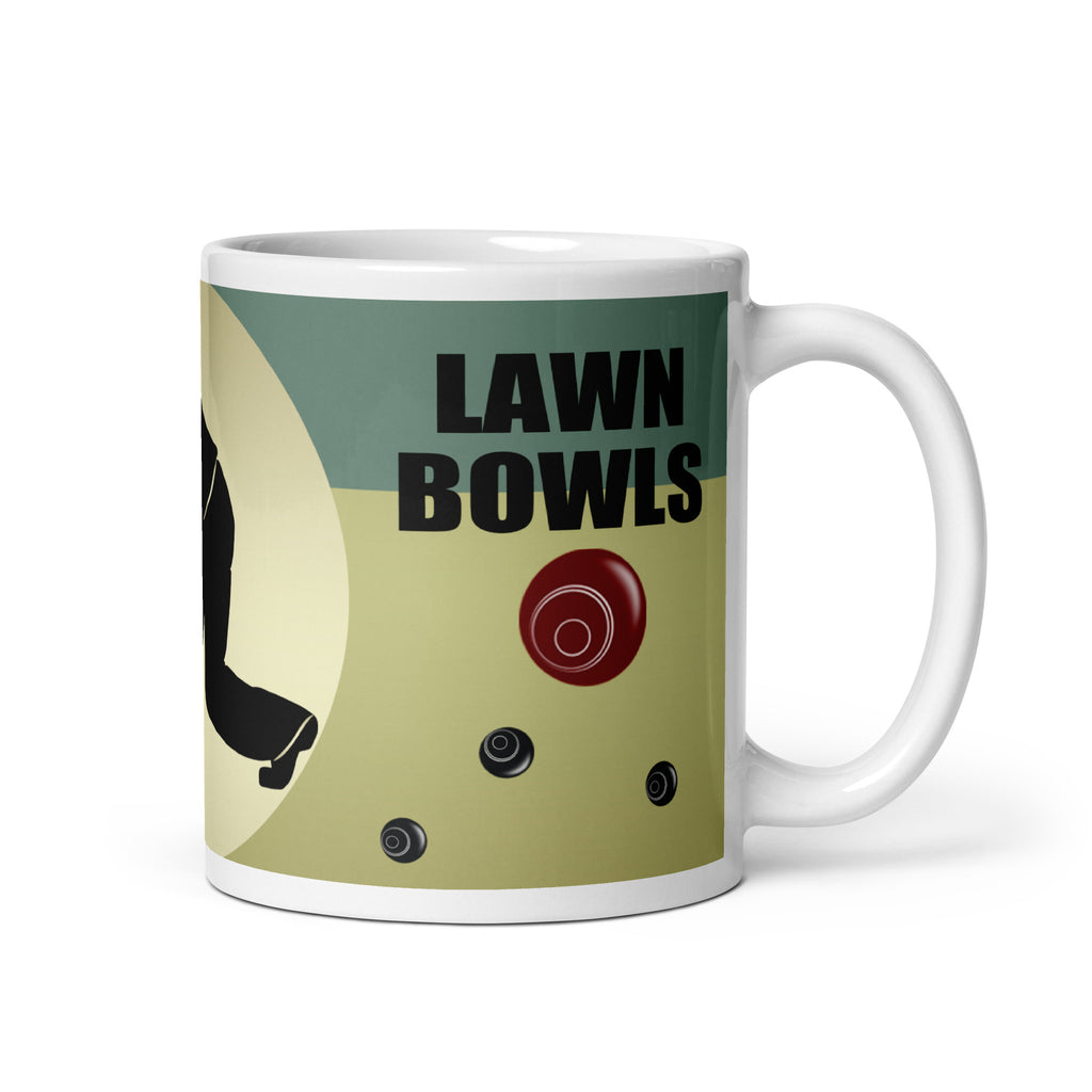 Lawn Bowls Sport mug by ATADesigns