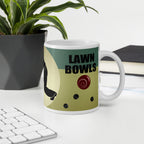 Lawn Bowls Sport mug by ATADesigns