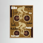 Cyclist Sport Art Print