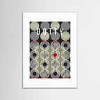 Dotty Retro Art Print