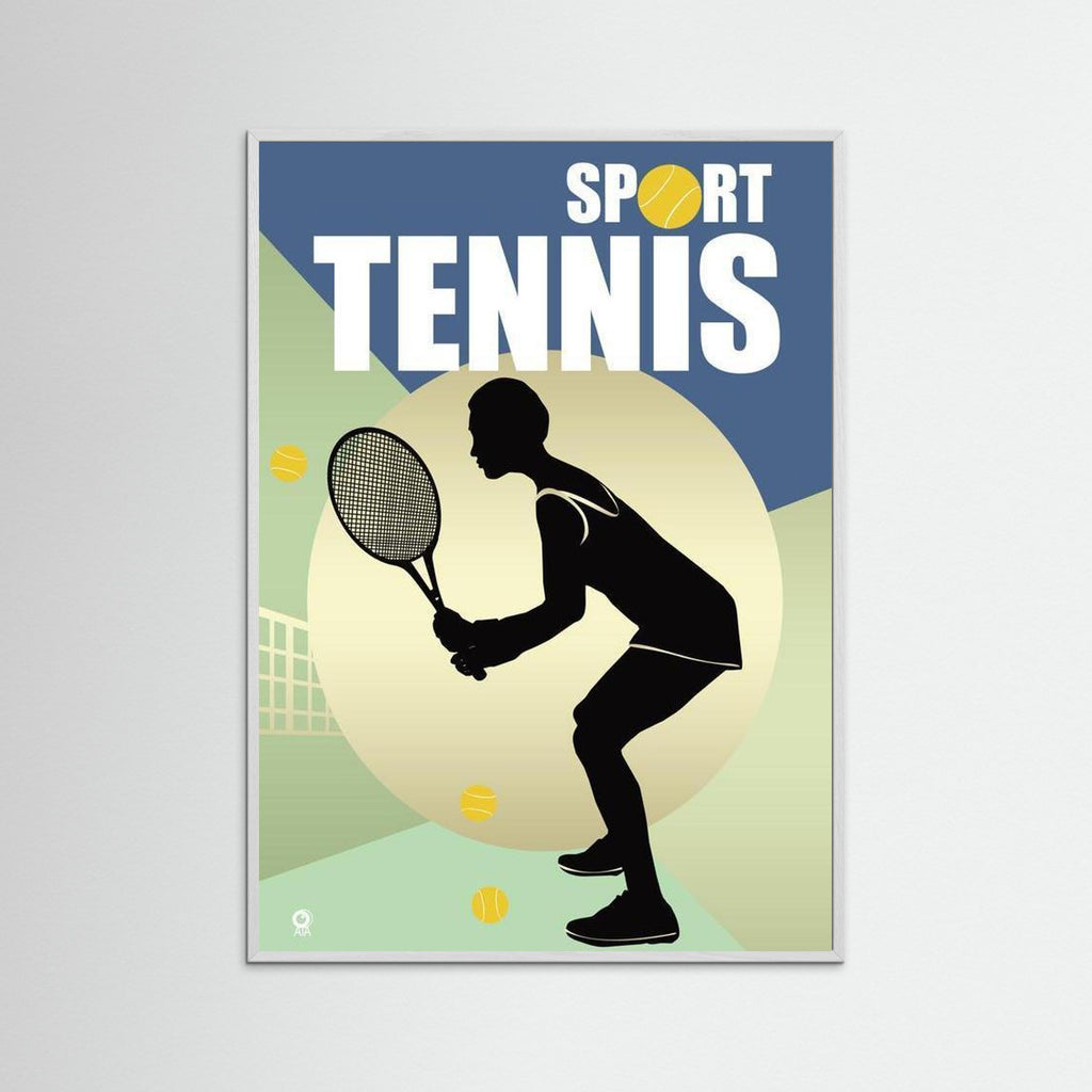 Tennis Sport Art print by ATADesigns