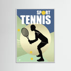 Tennis Sport Art print by ATADesigns