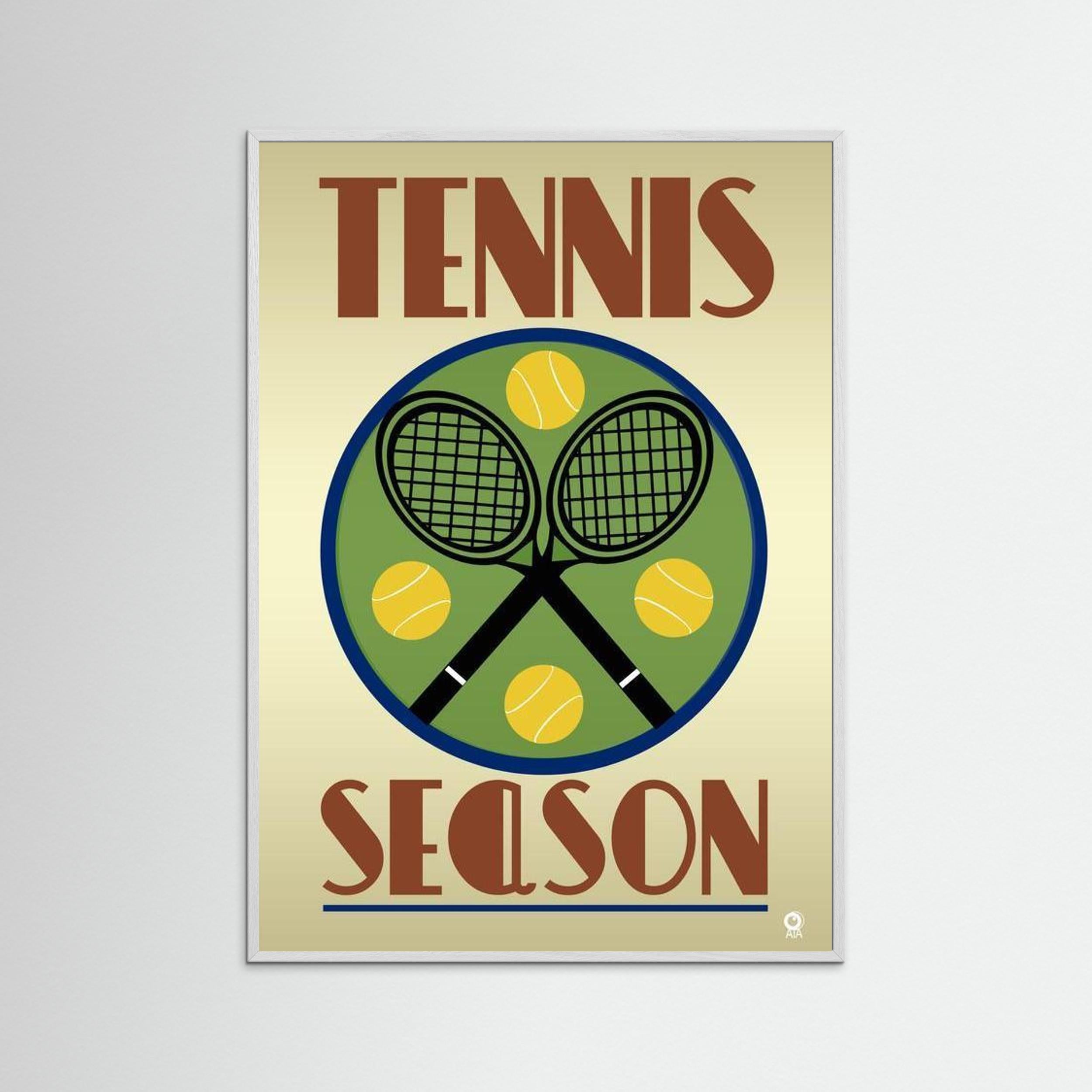 Tennis Season Sport Art Print