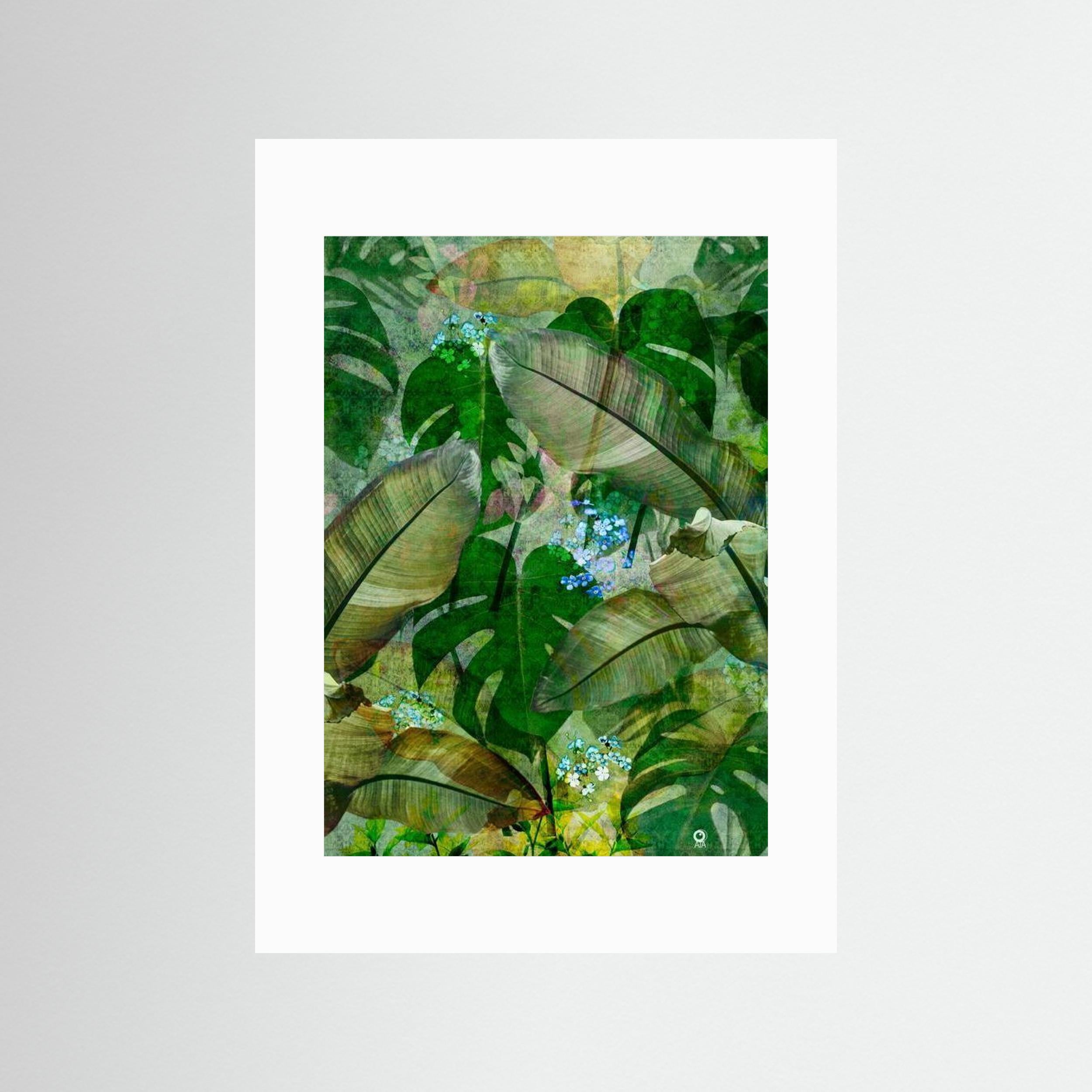 Tropical Leaves Art Print