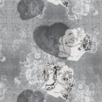 Edward Bowler Wallpaper (grey) by ATADesigns