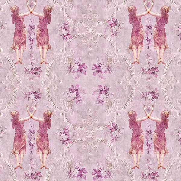 Lace Ladies Wallpaper (pink) by ATADesigns