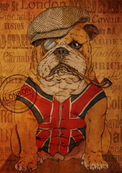 Hector All Things British Art Print