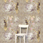 Pearlescent Ladies Wallpaper (golden-yellow) by ATADesigns