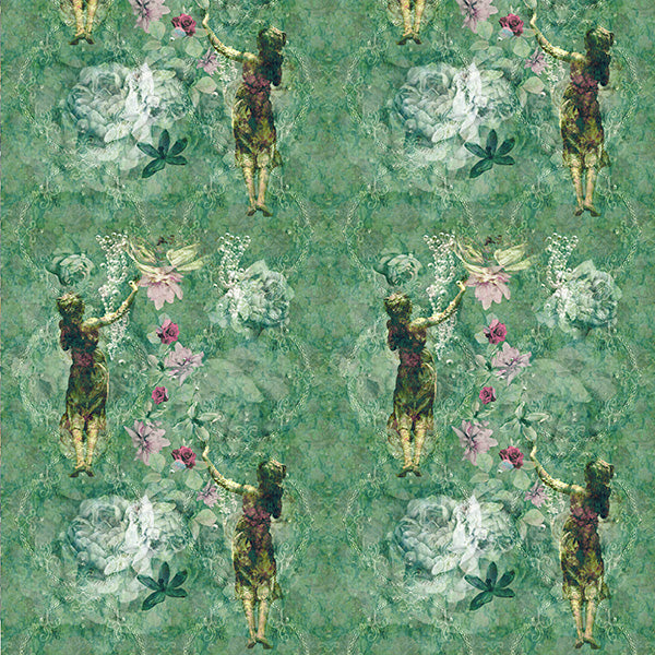 Pearlescent Ladies Wallpaper (green-essence) by ATADesigns