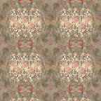 Vintage Floral Wallpaper by ATADesigns