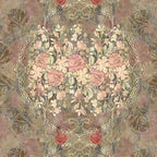 Vintage Floral Wallpaper by ATADesigns
