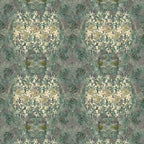Vintage Floral Wallpaper by ATADesigns
