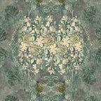 Vintage Floral Wallpaper by ATADesigns