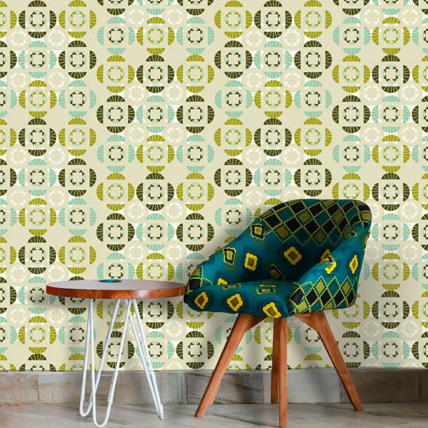 Abstract Floral Wallpaper 2