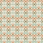 Abstract Floral Wallpaper (buff) by ATADesigns