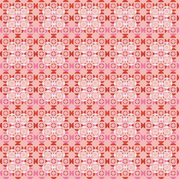 Abstract Flowers Wallpaper 3 (pink) by ATADesigns