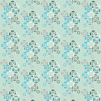 Abstract Floral Wallpaper 4 (blue) by ATADesigns