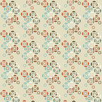 Abstract Floral Wallpaper 4 (buff) by ATADesigns