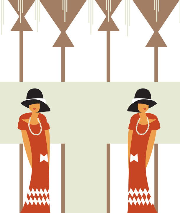 Alexandra Art Deco Mural