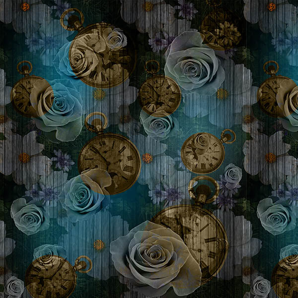 Ambient Rose N Watch (blue) by ATADesigns