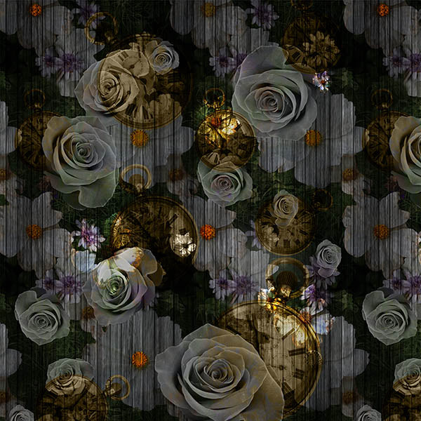 Ambient Rose N Watch (bright flower) by ATADesigns