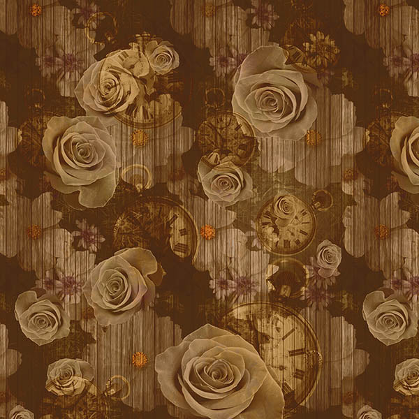 Ambient Rose N Watch (boudoir brown) by ATADesigns