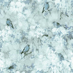 Birds Wallpaper 2 (chalk-blue) by ATADesigns