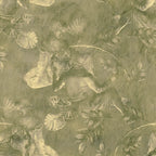 Charles and Nell Wallpaper (vintage-green-pearl)Funky Abstract Wallpaper by ATADesigns