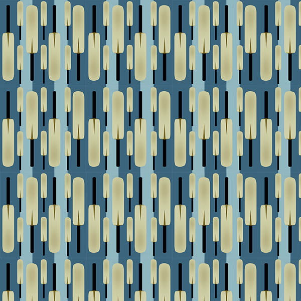 Cricket Bat Wallpaper (bluey-grey-stripe) by ATADesigns