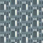 Cricket Wicket Wallpaper (blue-grey) by ATADesigns