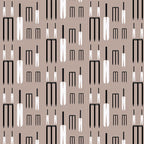 Cricket Wicket Wallpaper (champagne-pink) by ATADesigns