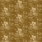 Cyclist Wallpaper (golden-brown) by ATADesigns