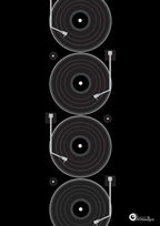 Decks Retro Art Print (bkacj-grey)