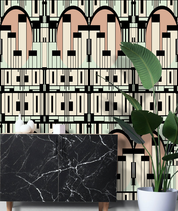 Deco Scrapers Art Deco (mink)