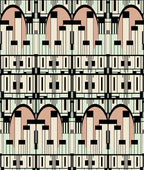 Deco Scrapers Art Deco (mink)