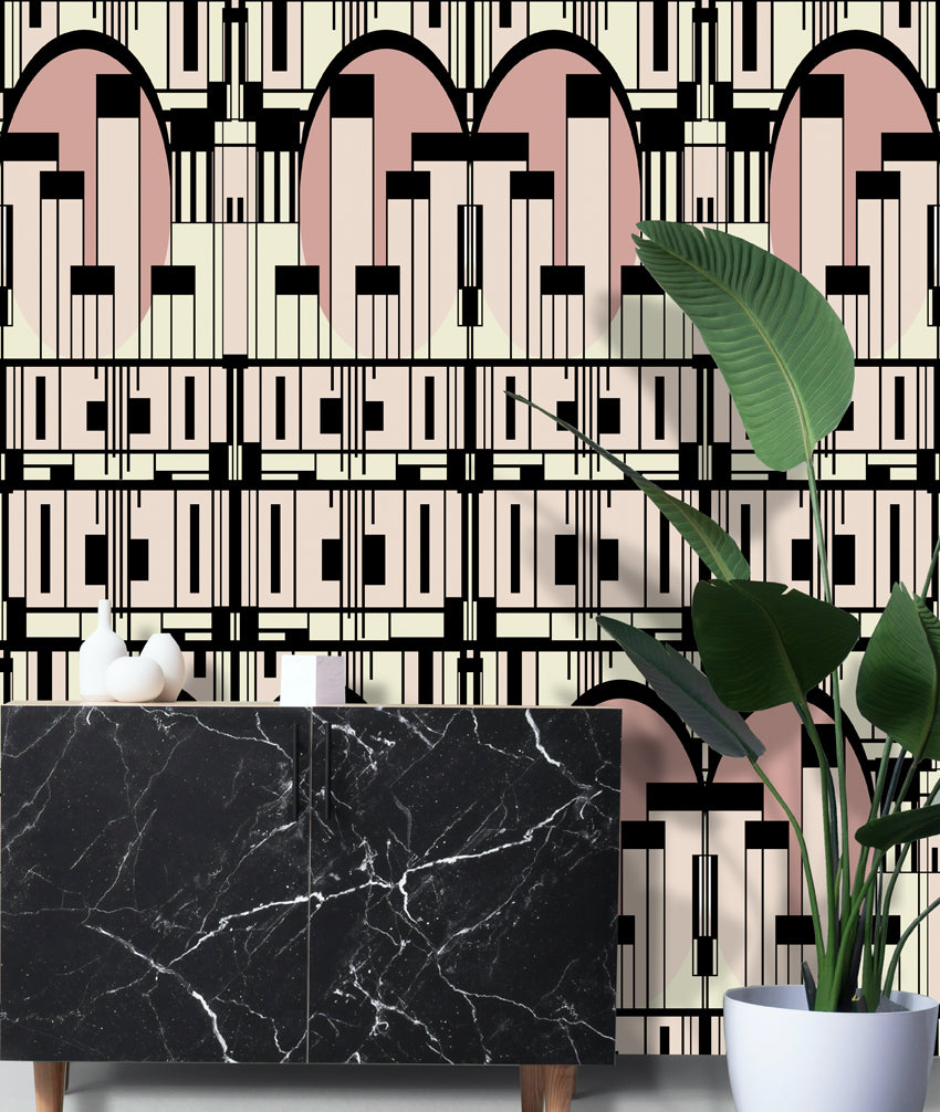 Deco Scrapers Art Deco (pink)