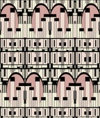 Deco Scrapers Art Deco (pink)