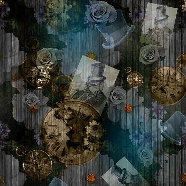 Dog N Watch Wallpaper (blue) by ATADesigns