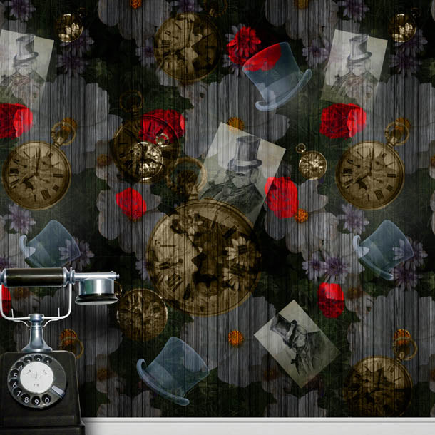 Dog N Watch Wallpaper (red) by ATADesigns