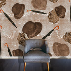 Edward Bowler Mural (brown)