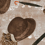 Edward Bowler Mural (brown)