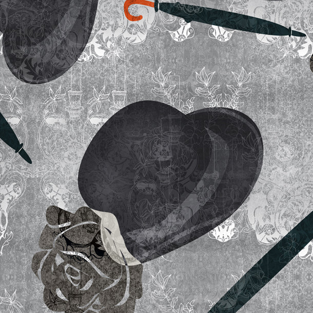 Edward Bowler Mural (grey)