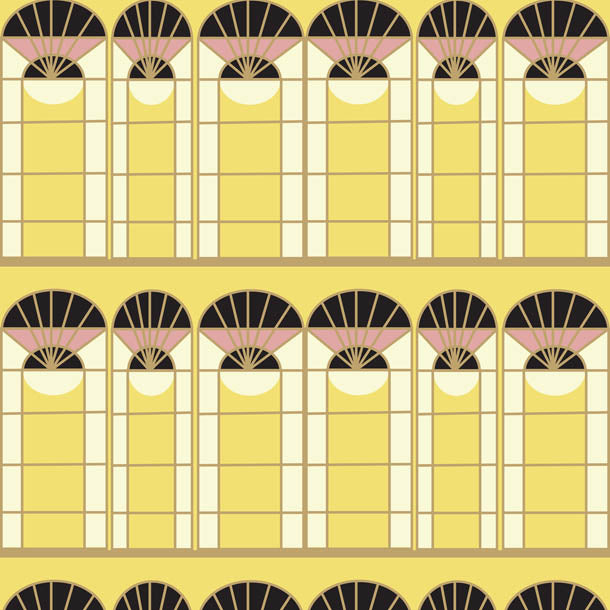 Elegant Art Deco Wallpaper